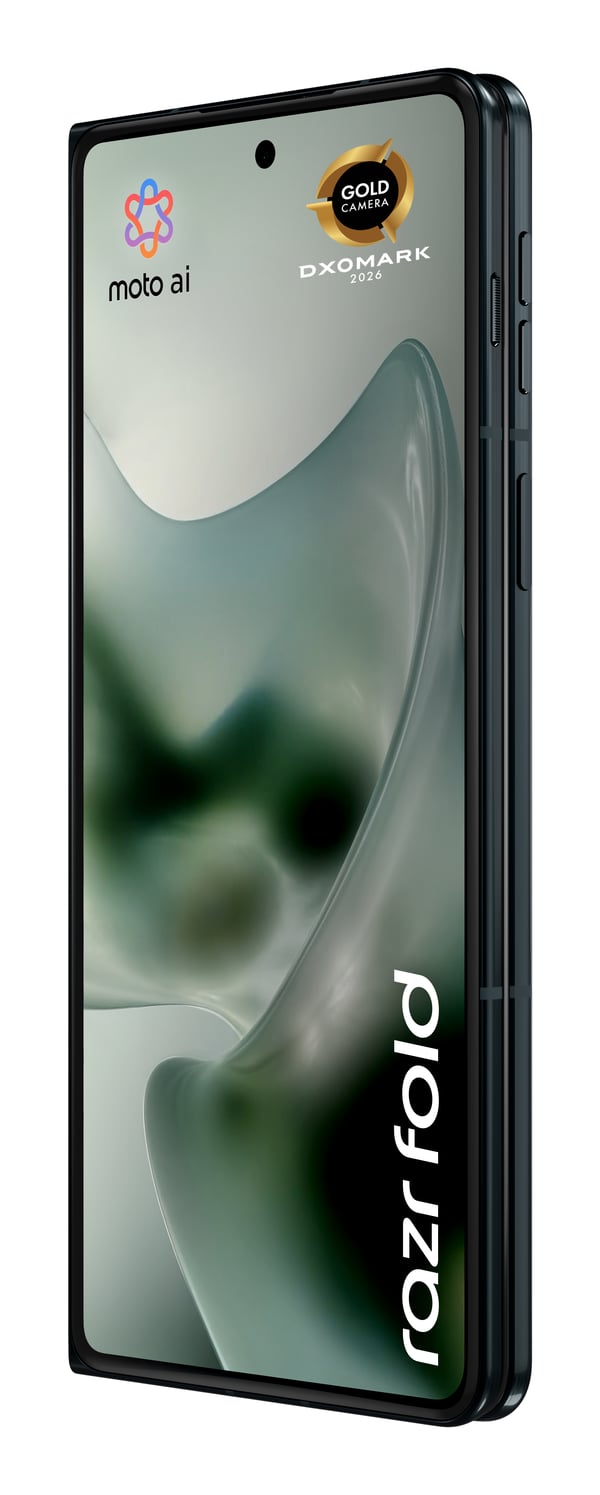 Motorola razr fold 20,6 cm (8.09") Kaksois-SIM Android 16.0 5G USB Type-C 16 GB 512 GB 6000 mAh Musta