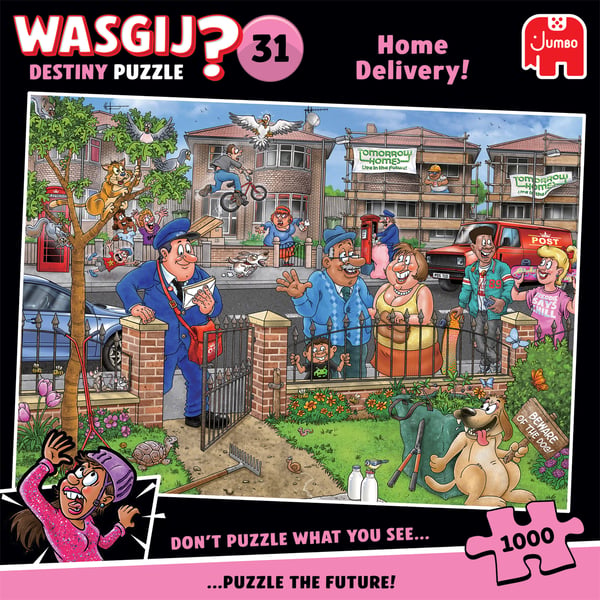 Wasgij Destiny 31 - Hjemmelevering! (1000 brikker)