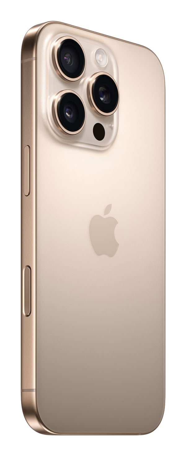 Apple iPhone 16 Pro 16 cm (6.3") Dual SIM iOS 18 5G USB Type-C 128 GB Sand