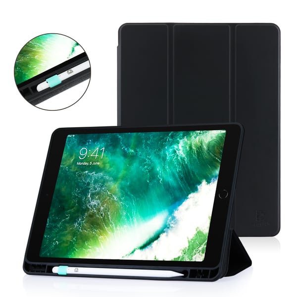 DEQSTER 40-1008494 iPad-fodral 25,9 cm (10.2") Utbytbara fodral Svart