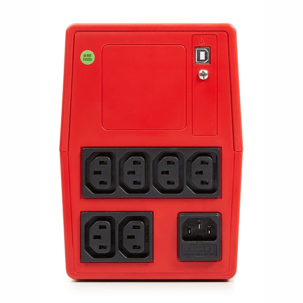 Salicru 662AF000016 UPS-enhed Interaktivt indgangsstik 1,1 kVA 600 W 6 AC stikkontakt(er)