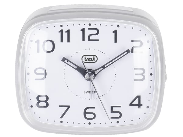 Trevi SL 3054 Quartz-väckarklocka Vit