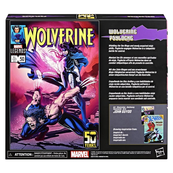 Marvel Wolverine and Psylocke