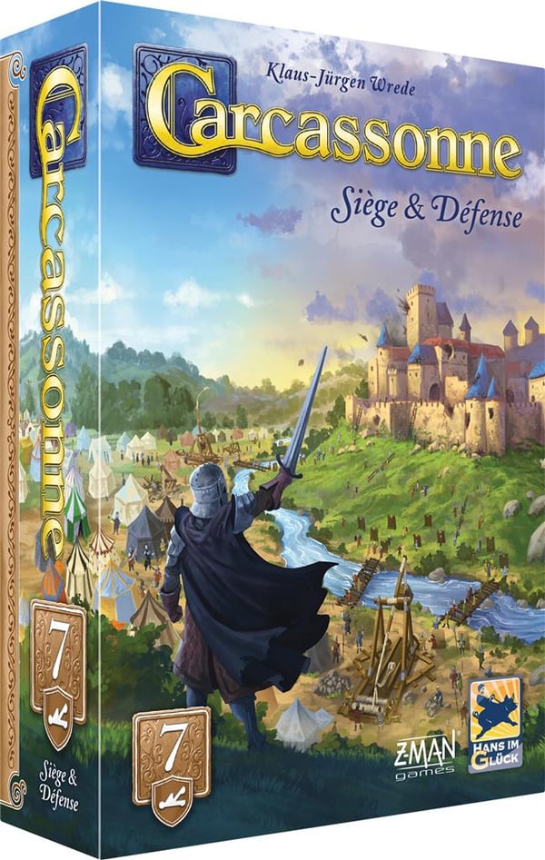 Asmodee Carcassonne : Siège et Défense 2025 40 min. Brætspil