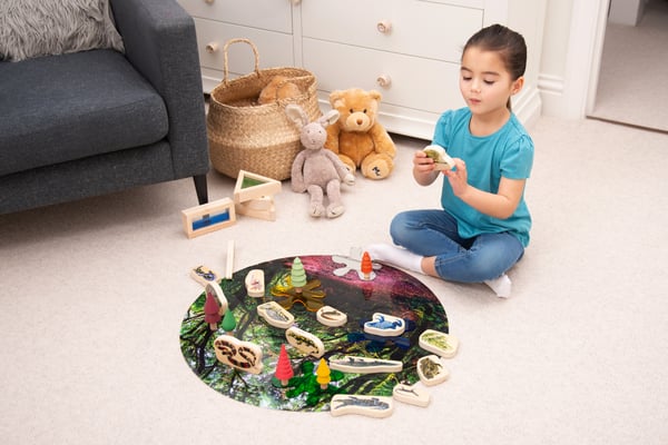 Tickit Wooden Reptile & Amphibian Blocks