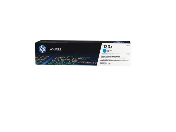 HP Original 130A LaserJet-tonerpatron, cyan HP Original 130A LaserJet-tonerpatron, cyan