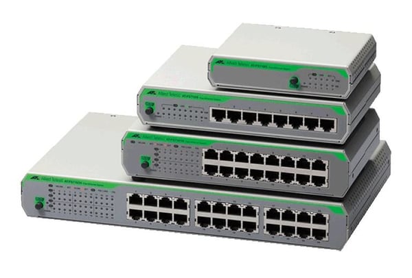 Allied Telesis AT-FS710/8-50 Hallitsematon Fast Ethernet (10/100) Harmaa