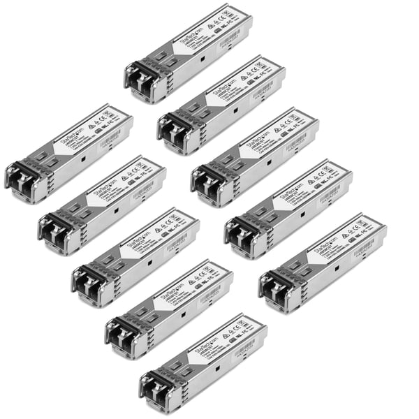 StarTech.com J4858C10PKST lähetin-vastaanotinmoduuli Valokuitu 1250 Mbit/s SFP 850 nm