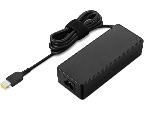 Lenovo 45W 3pin strømadapter og vekselret Indendørs Sort