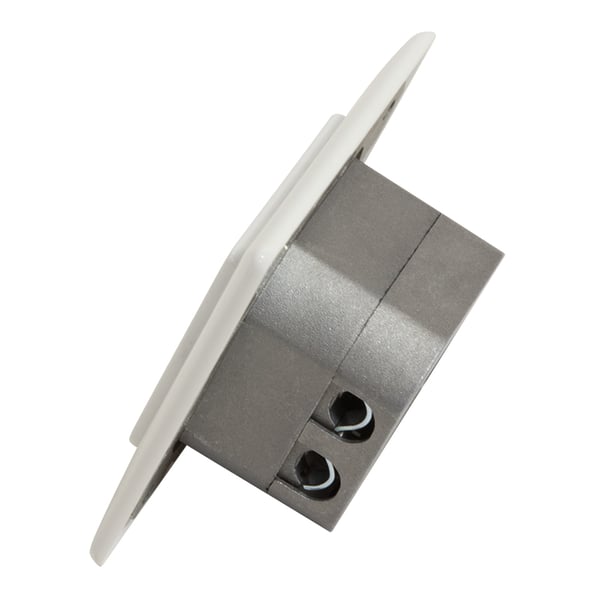 LogiLink NP0124 eluttag 2 x RJ-45 Metallisk, Vit