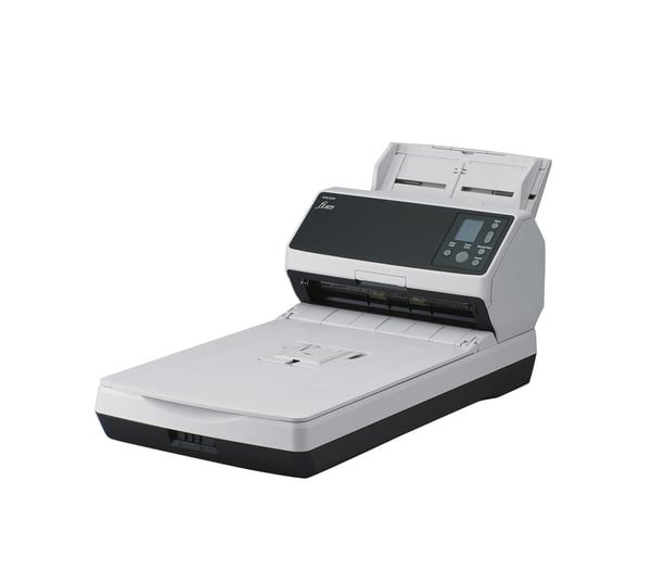Ricoh fi-8270 ADF + manuel indføringsscanner 600 x 600 dpi A4 Sort, Grå
