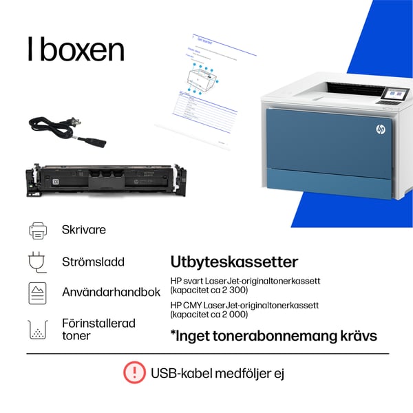 HP LaserJet Enterprise (4701dn) Färg Skrivare