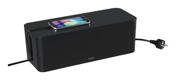 Hama Maxi Gulv Kabelboks Sort 1 stk
