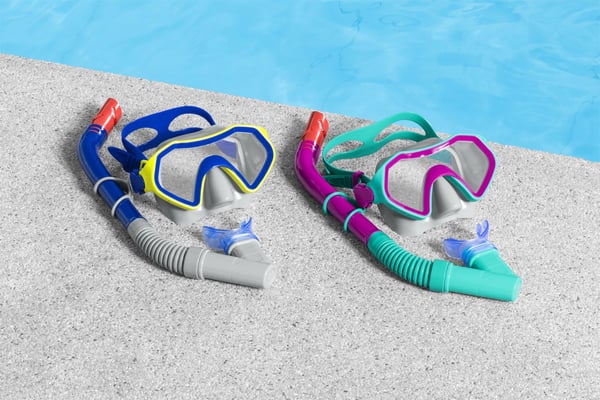 Bestway 24025 / 23 dykkemaske Polykarbonat Forskellige farver Barn