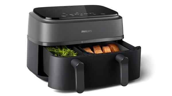 Philips 3000 series NA350/00 fritös Dubbel 9 l 2750 W Varmluftsfritös Svart