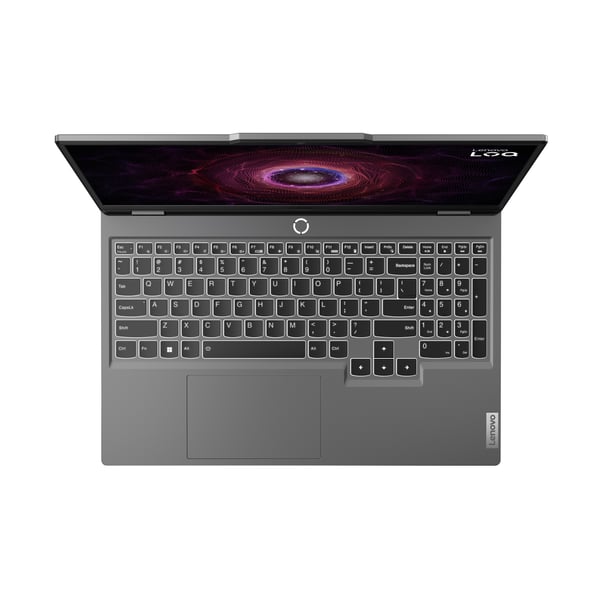 Lenovo LOQ 15ARP9 AMD Ryzen™ 5 7235HS Kannettava tietokone 39,6 cm (15.6") Full HD 16 GB DDR5-SDRAM 512 GB SSD NVIDIA GeForce RTX 4050 Wi-Fi 6 (802.11ax) englanti Harmaa