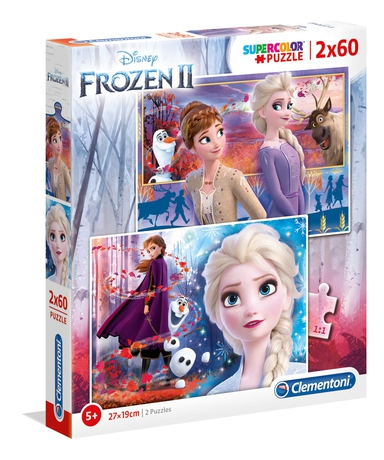 Clementoni Frozen 2 Puslespil 60 stk Fjernsyn/film