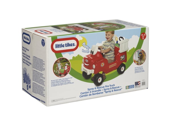 Little Tikes Spray & Rescue Fire Truck Åkleksak, bil