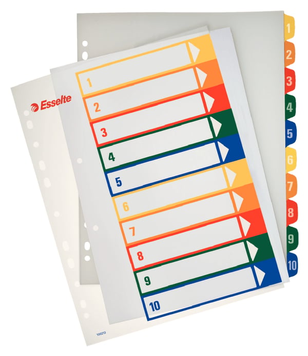 Esselte Register PC printbar PP A4 maxi Esselte Register PC printbar PP A4 maxi