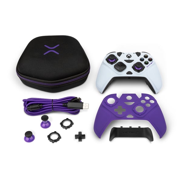 Victrix Gambit Svart, Vit USB Spelplatta Analog / Digital PC, Xbox One, Xbox Series S, Xbox Series X