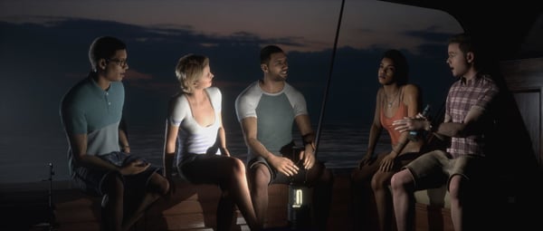 BANDAI NAMCO Entertainment The Dark Pictures Anthologie : Man of Medan Vakio Xbox One