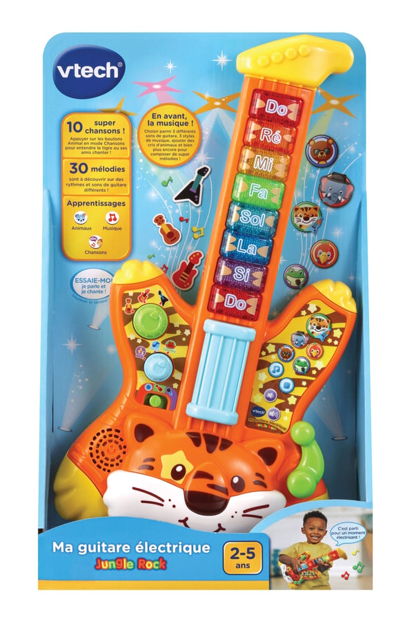 VTech Jungle Rock- Guitare Électrique Tigre