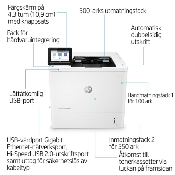 HP LaserJet Enterprise M611dn