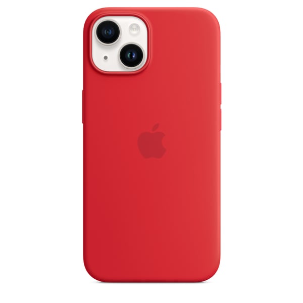 Apple Silikone-etui med MagSafe til iPhone 14 – (PRODUCT)RED