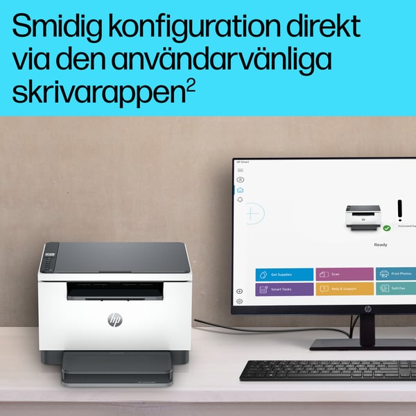 HP LaserJet M234d Multifunction Svartvit Skrivare, Kopiator och skanner; Dubbelsidigt