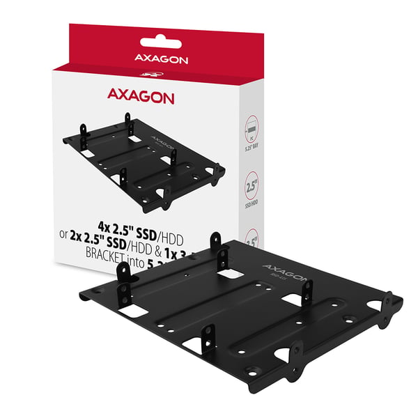 Axagon RHD-435 monteringskit Svart Metall