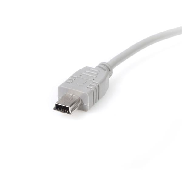 StarTech.com 10 ft USB Cable for Canon, Sony, & Hewlett Packard Digital Camera USB-kabel 3 m 0,48 Gbit/sek. Grå