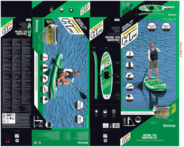 Bestway 65310 surfbrädor Paddelbräda (SUP -- Stand Up Paddle board)