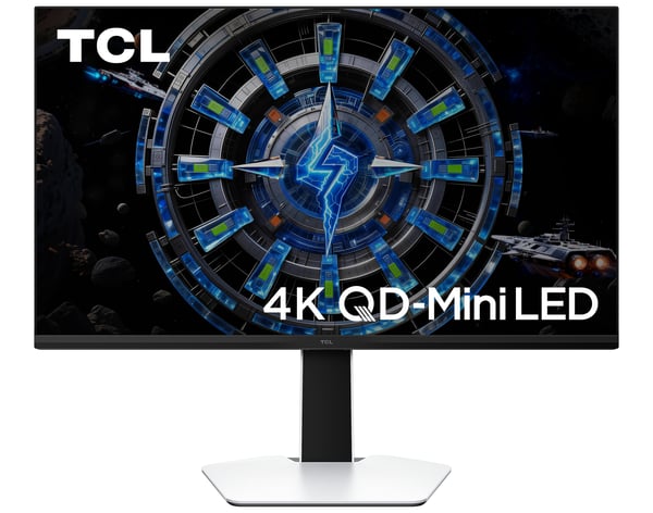 TCL C2 27C2A computerskærm 68,6 cm (27") 3840 x 2160 pixel 4K Ultra HD QLED Hvid