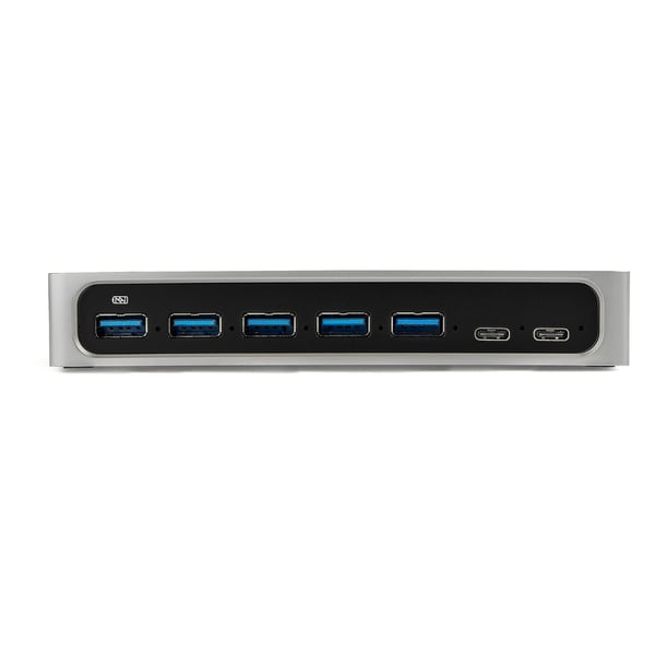 StarTech.com 7-porttinen USB-C-keskitin - USB C - 5x USB-A ja 2x USB Type-C