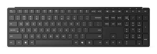 Lenovo 4Y41S04673 tangentbord Hem / Kontor Trådlös RF + Bluetooth tyska Svart