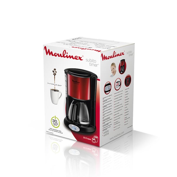 Moulinex FG362D kahvinkeitin Puoliautomaattinen Suodatinkahvinkeitin 1,25 L