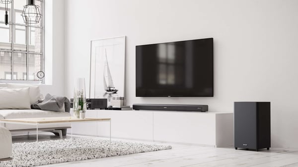 Sharp HT-SBW460 soundbar-högtalare Metallisk 3.1 kanaler 440 W