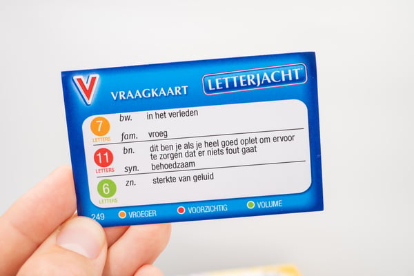 MEGABLEU Letterjacht 30 min. Brætspil Word