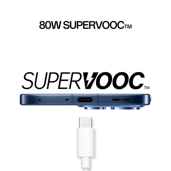 OPPO Reno15 5G 16,7 cm (6.59") Dual SIM Android 16.0 USB Type-C 8 GB 512 GB 6500 mAh Marineblå