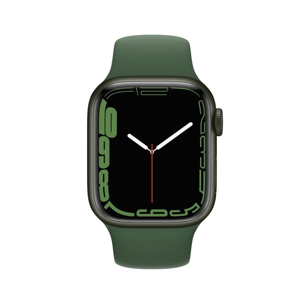 Apple Watch Series 7 OLED 41 mm Digitaalinen 352 x 430 pikseliä Kosketusnäyttö Vihreä Wi-Fi GPS (satelliitti)