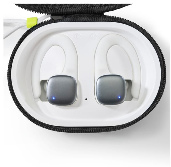 Hama Spirit Athletics Headset True Wireless Stereo (TWS) Ørekrog Sport Bluetooth Hvid, Gul