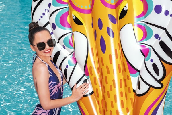 Bestway 43491 pool- och badmadrass Multifärg Mönstrad Vinyl Flytande ö