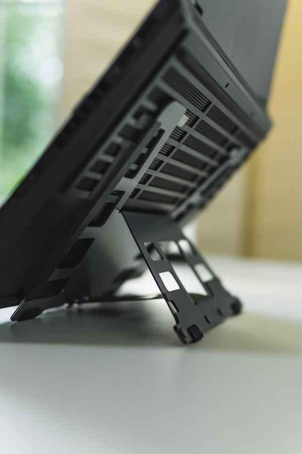 BakkerElkhuizen UltraStand Universal Laptop stativ Sort, Mørkegrå 39,6 cm (15.6")