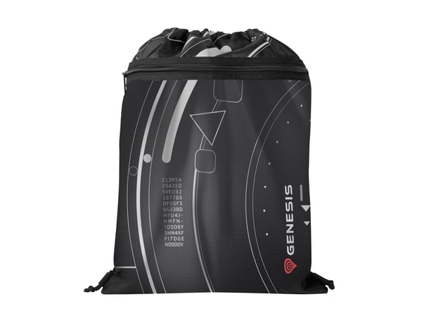 GENESIS BAG G2 ryggsäckar Fritidsryggsäck Svart, Grå, Röd Polyester