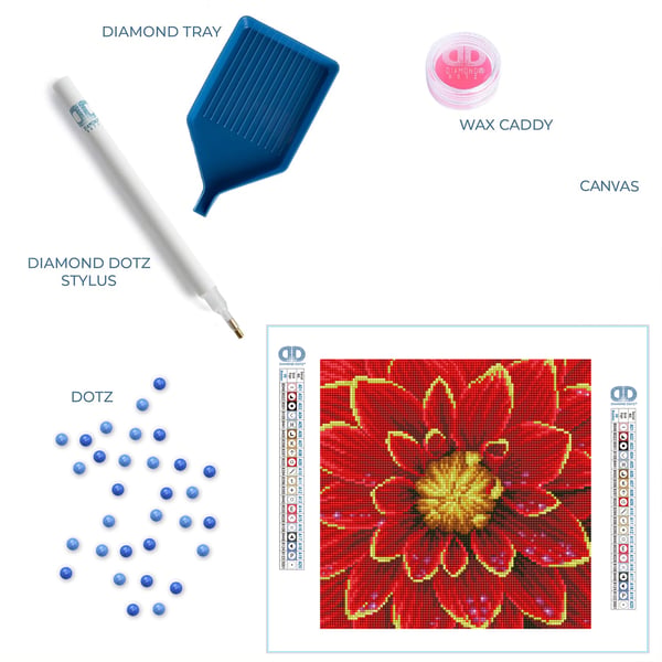 Diamond Dotz Dahlia