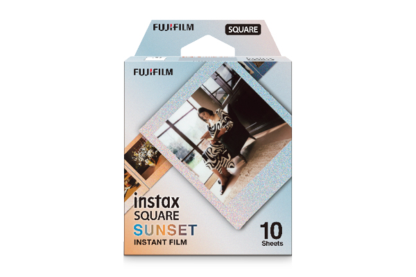 Fujifilm INSTAX SQUARE Sunset instant film 10 stk 62 x 62 mm