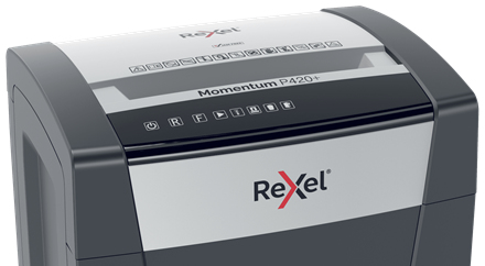 Rexel Momentum P420+ Jam Free Korsskärning Dokumentförstörare