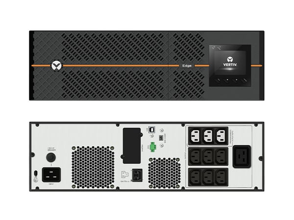 Vertiv Liebert EDGE-1000IMT strömskydd (UPS) Linjeinteraktiv 1 kVA 900 W 5 AC-utgångar