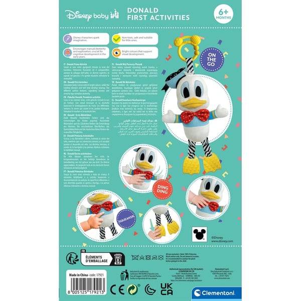 Clementoni Disney Baby 17921 leksaker till barnvagnsmobil