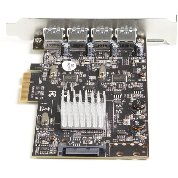 StarTech.com 4-Port USB PCIe-adapter - 10 Gbit/s USB 3.1/3.2 Gen 2 Typ-A PCI Express-expansionskort